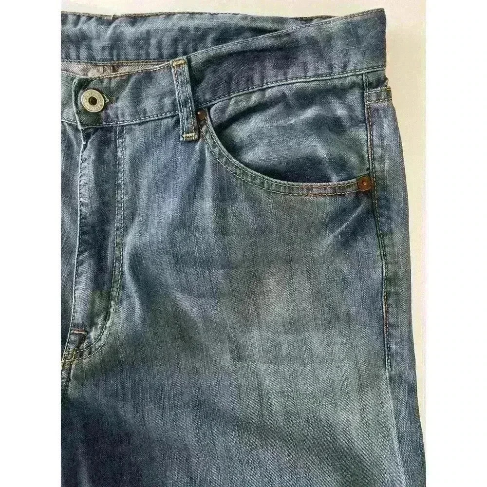 Vintage RL Polo Jeans Co. Men's Relaxed Straight Leg 100% Cotton Size 33 Flaw - Picture 8 of 15